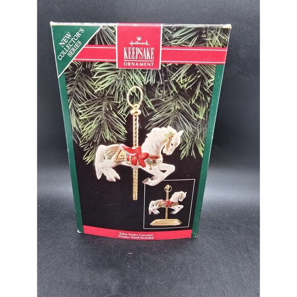 Hallmark Tobin Fraley Carousel Horses Collection Serie Lot 1992 to 1995 - Picture 2 of 13